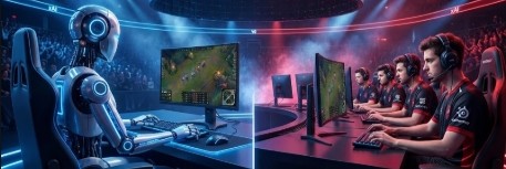 AI와 인간의 LOL 대결 구도